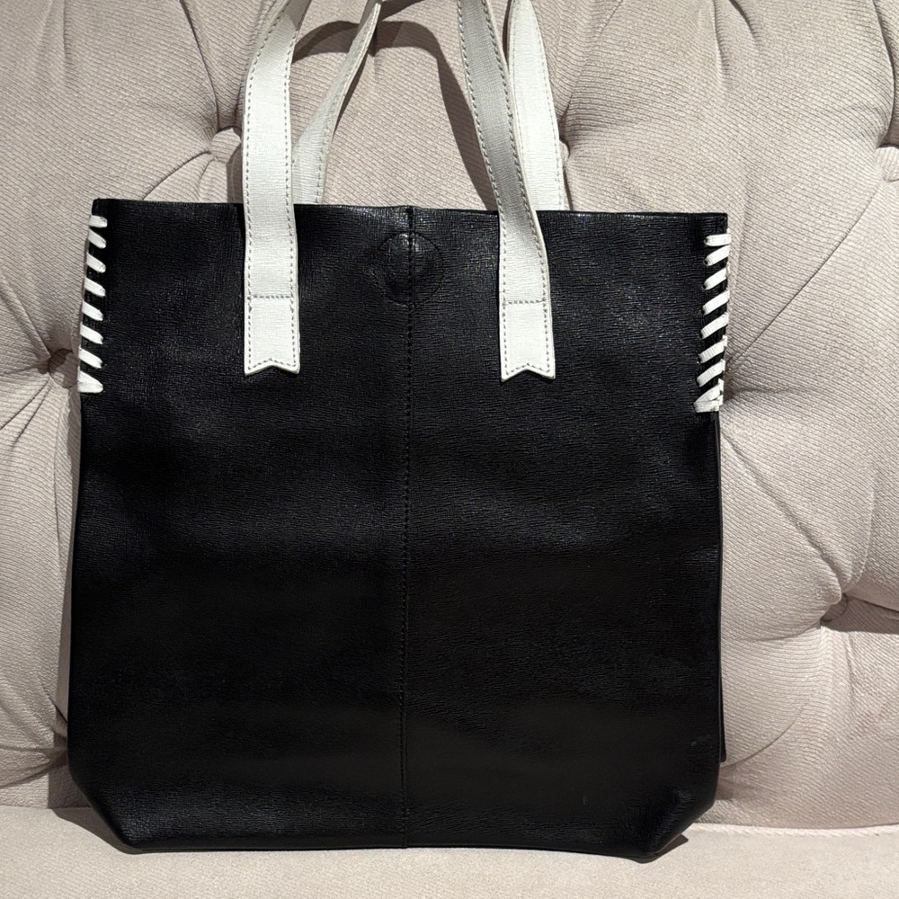 Black and White Tote Bag